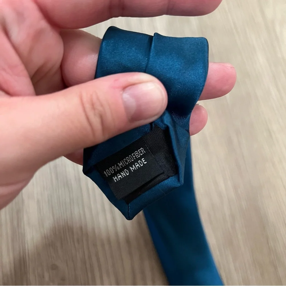 Puccini Men’s Teal and Pale Green Tie Bundle